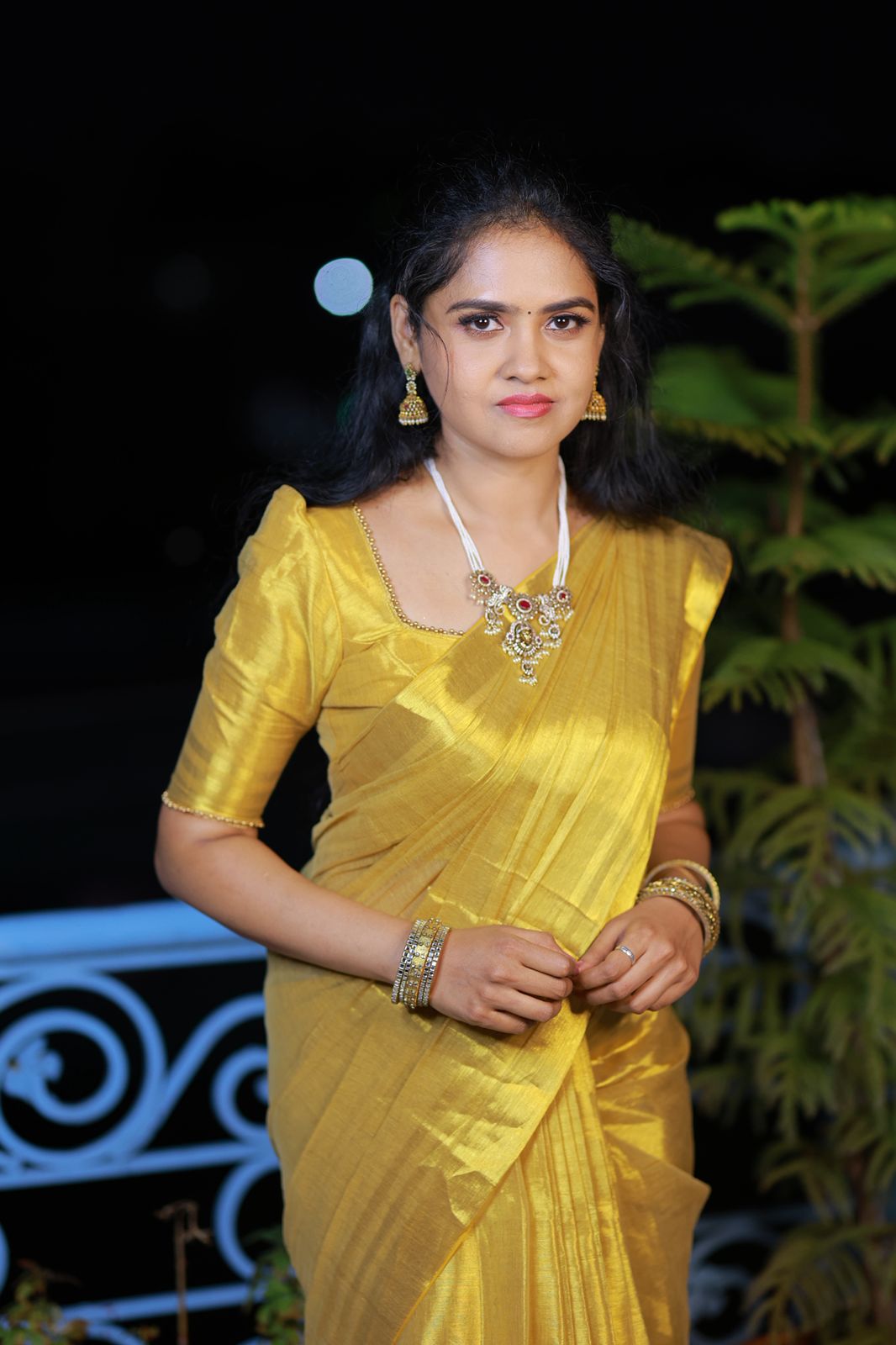 Soft tissue cotton saree 😍