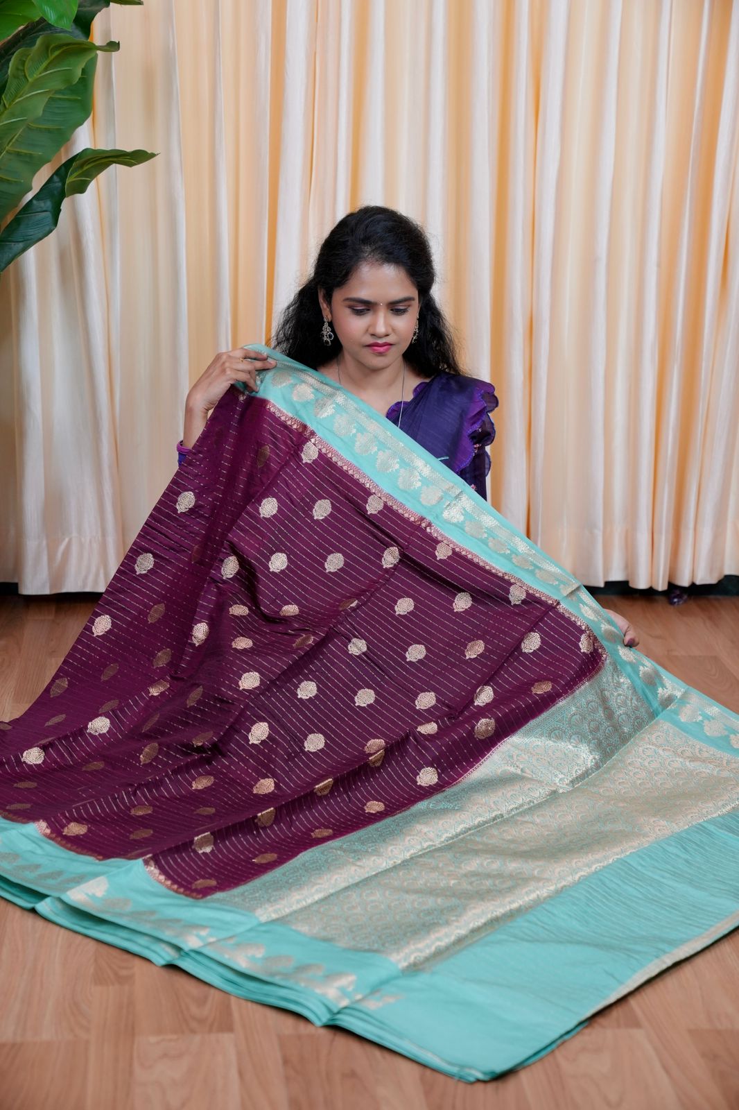 Premium warm silk saree🎁