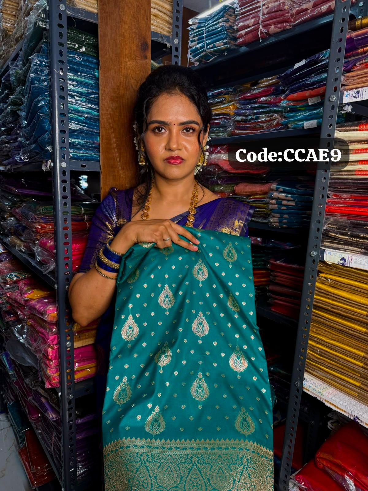 Kanchi semi silk saree🥰😎📚