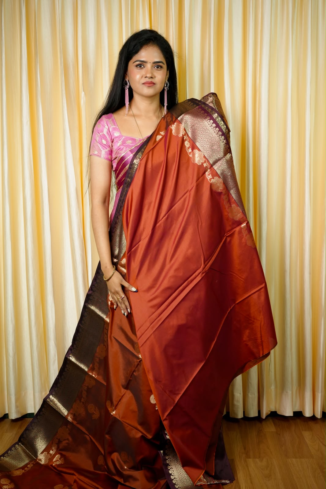 Soft Katan silk sarees🥳