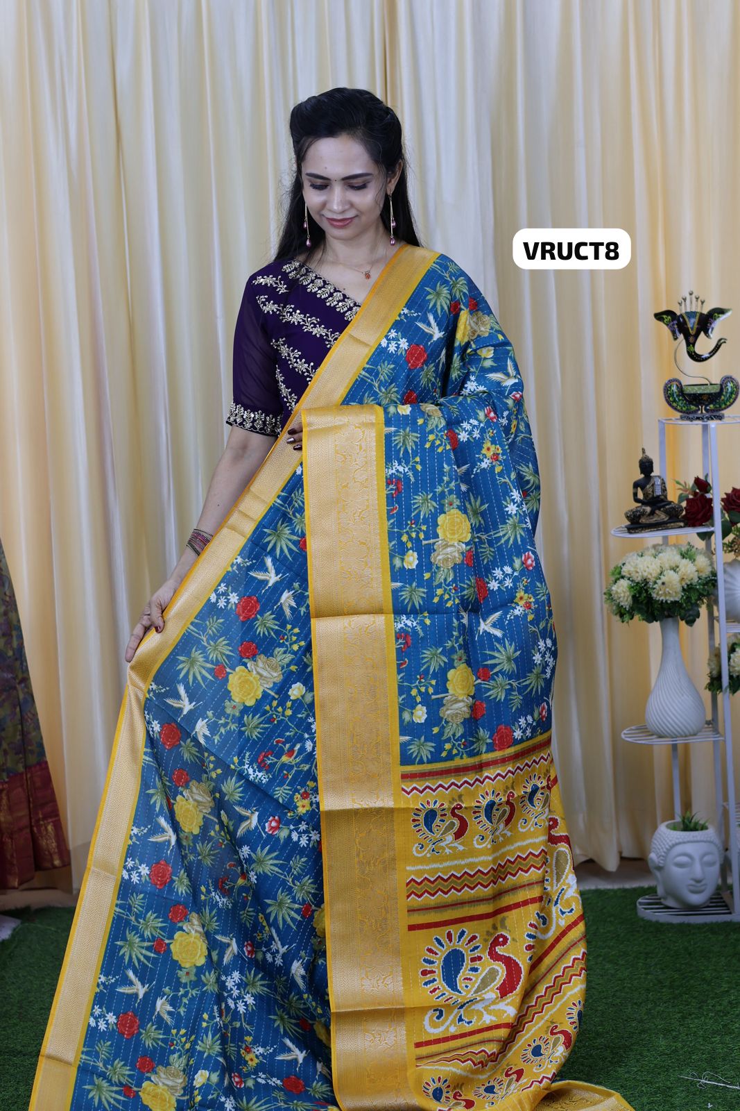 Muslin cotton saree 😍Ⓜ️