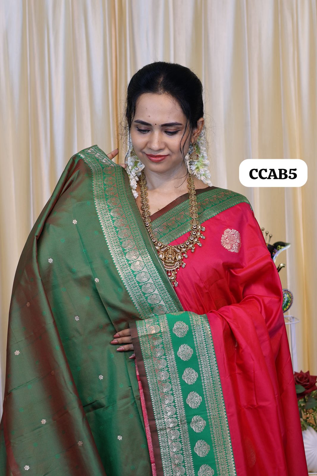 Kanchi semi silk saree😍😎📚offer