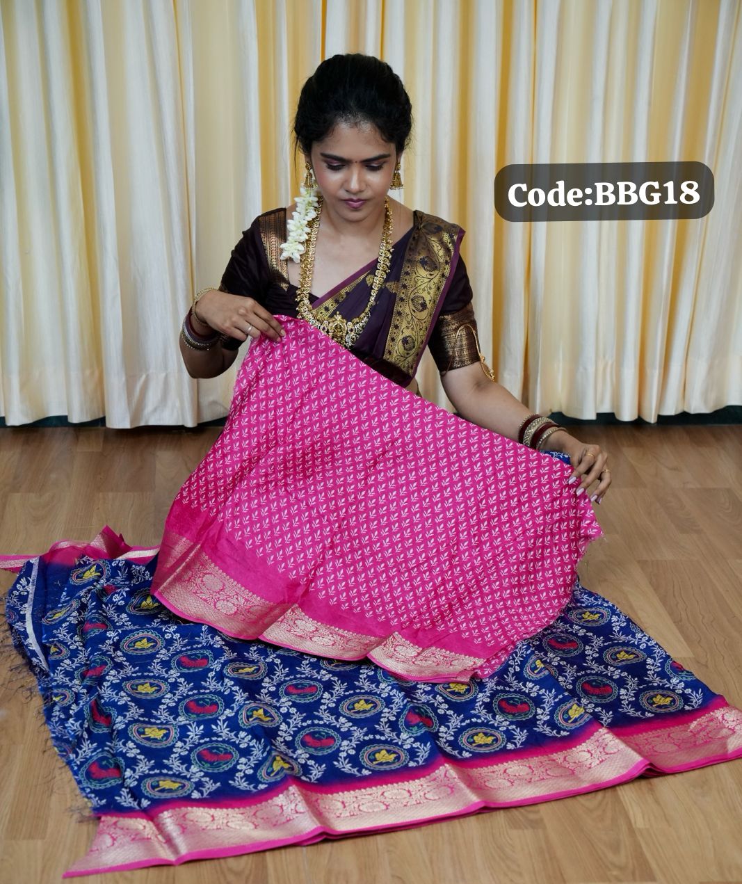 Mashmellow saree🥰😎📚🌈