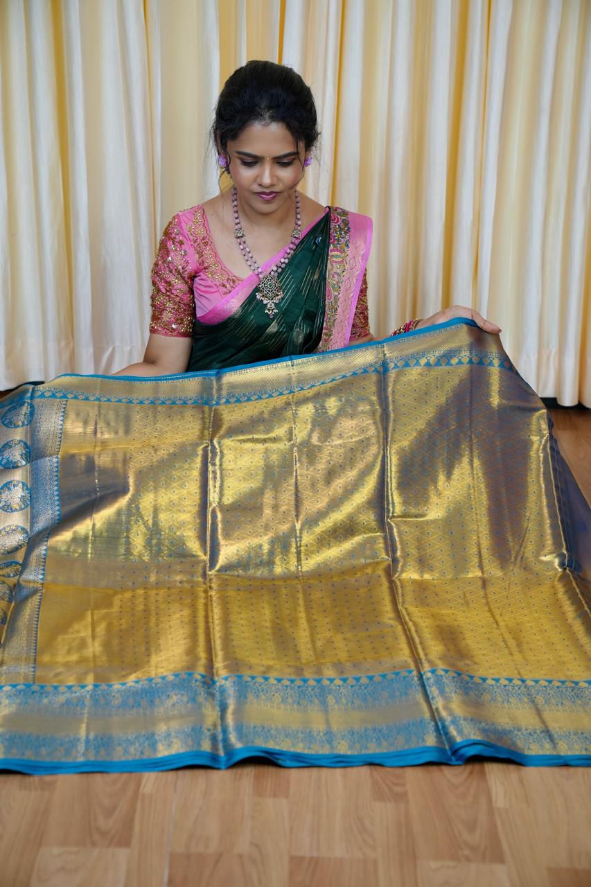 Kanchi semi silk sarees🥰🥳