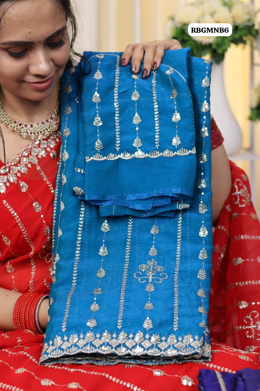 Space silk with heavy work😍😎Ⓜ️