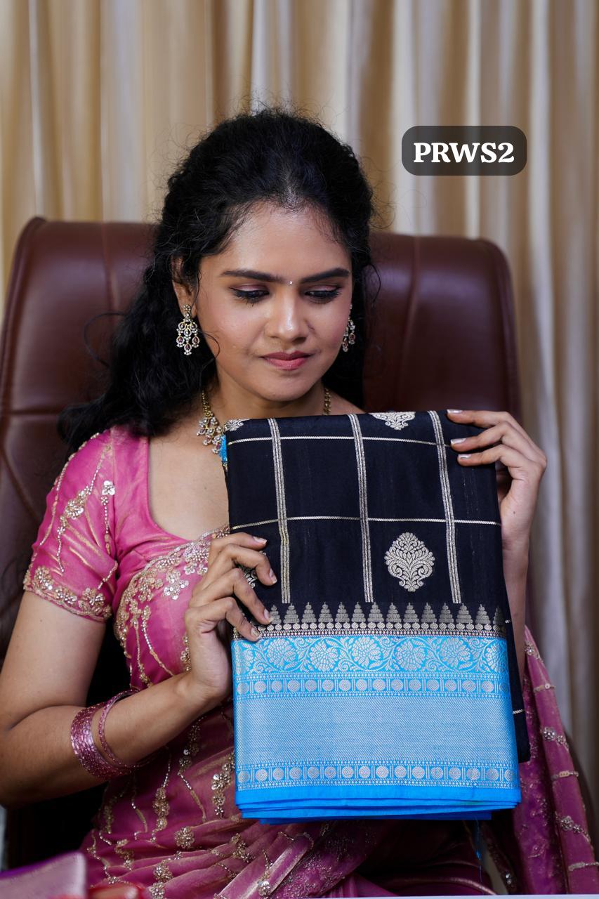 Premium warm silk saree with Contrast borderš„³Dispatch time 2 or3 days