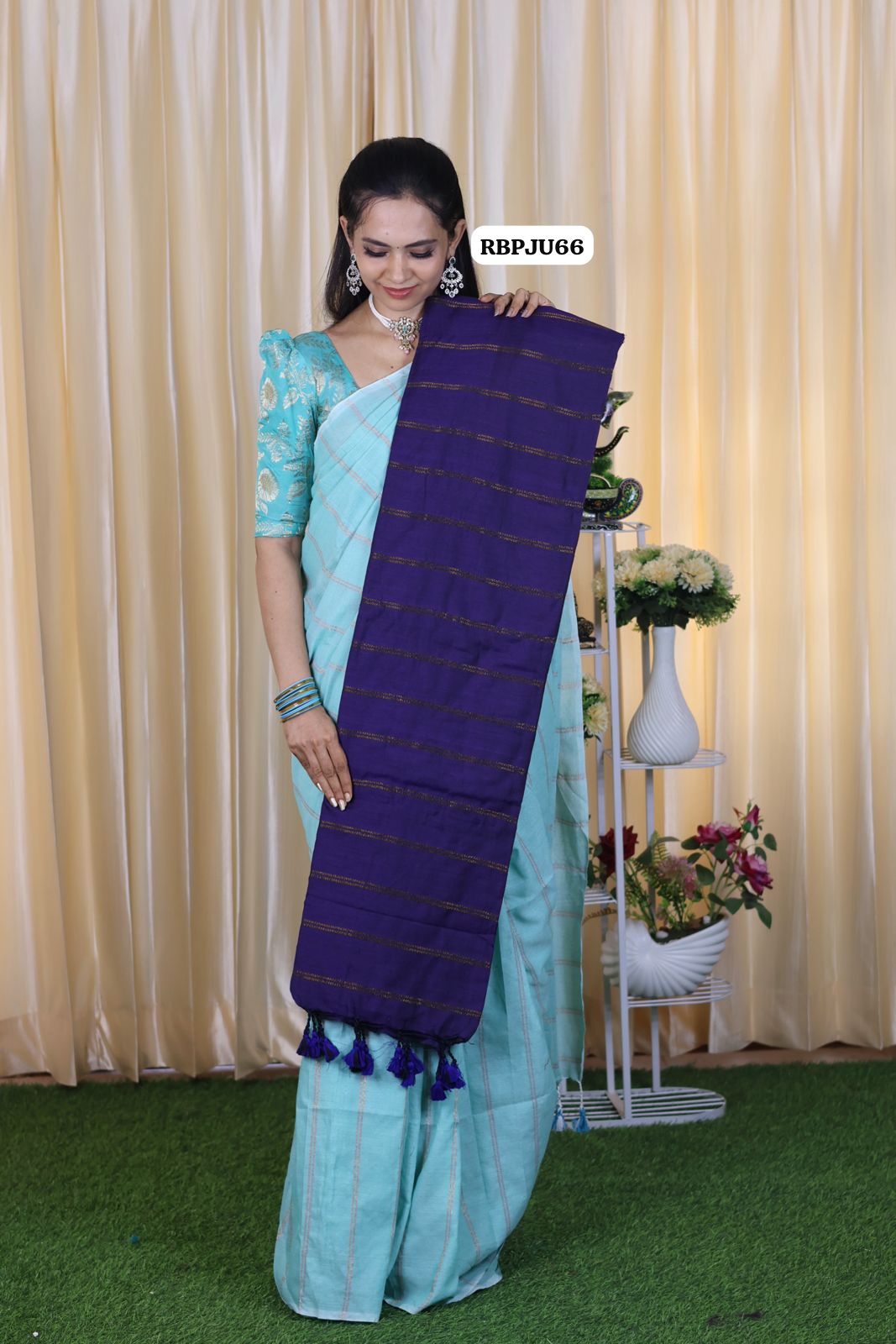 Khadhi cotton saree zari weaving 🥳