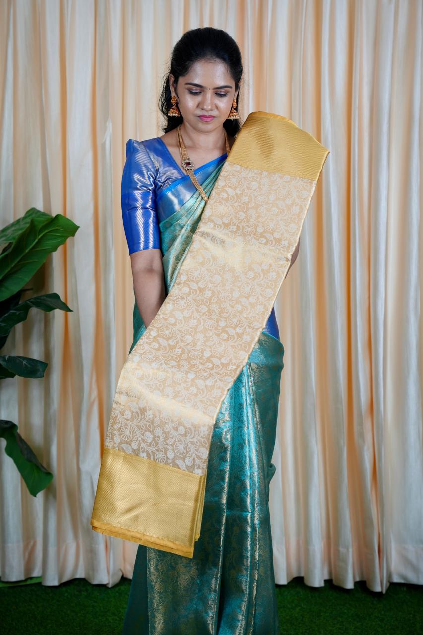 Thread Embroidery designs in soft katan prebook🥳