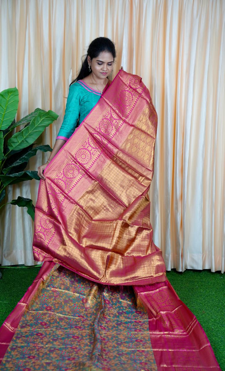 Kanchi Inspired semi silk🍄✅