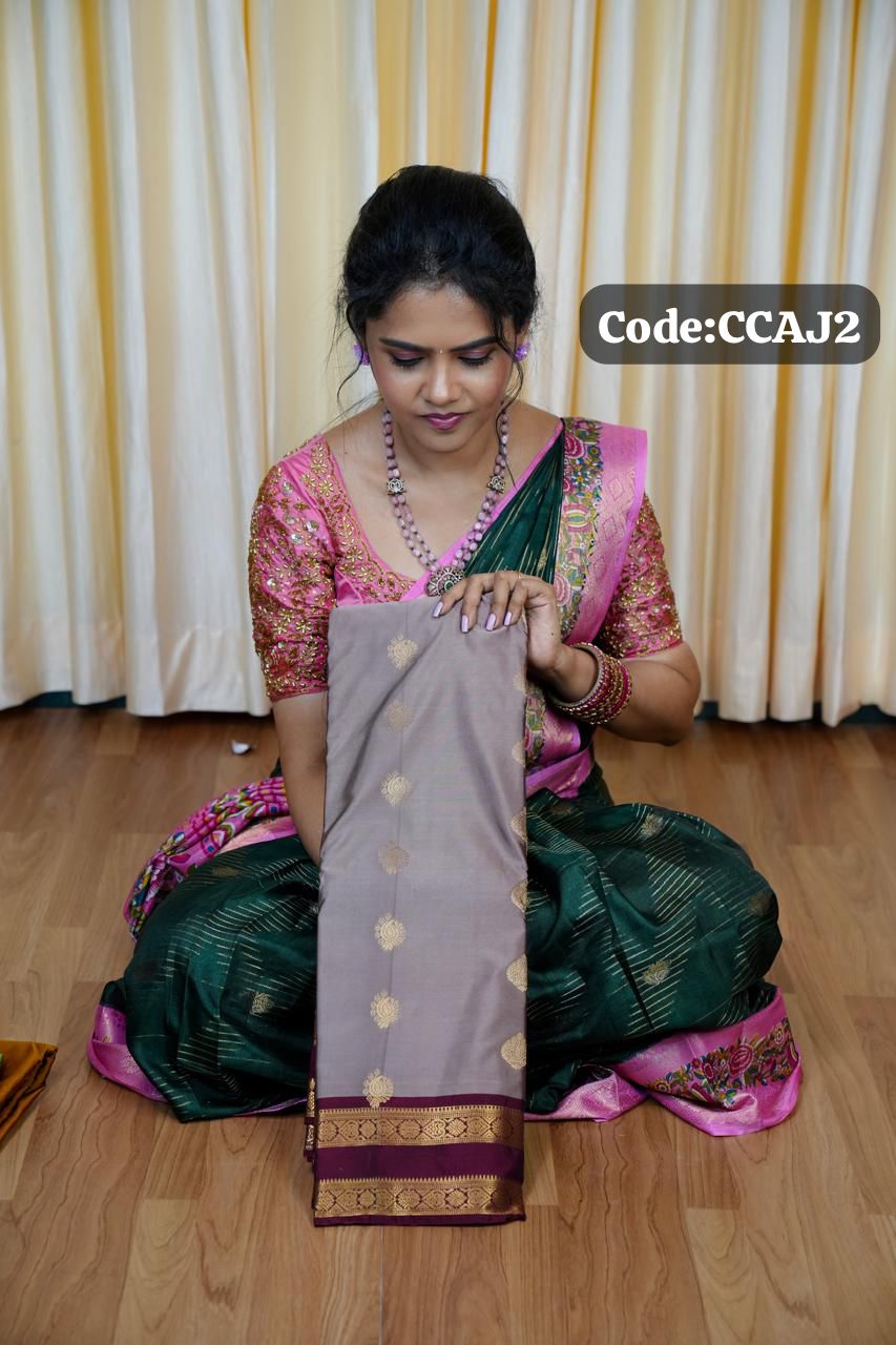 Premium Kanchi silk sarees 🥰🥳