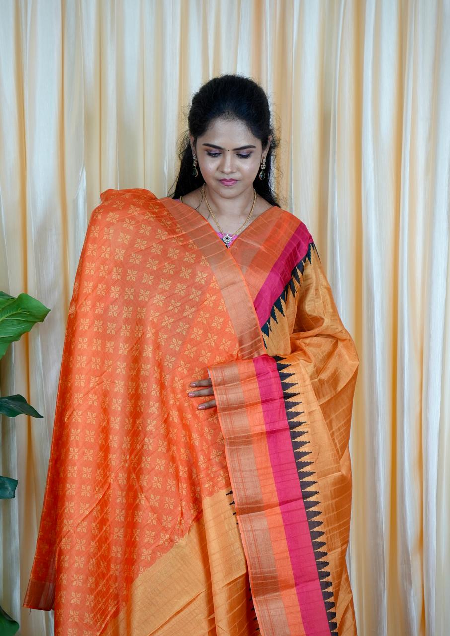 Aadi offer 🌹Semi Tussar 😍