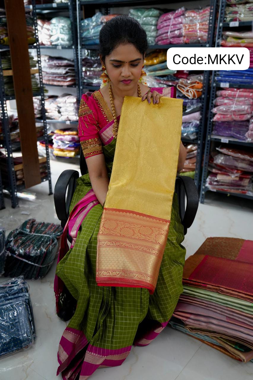 Katan silk sarees🥰Ⓜ️