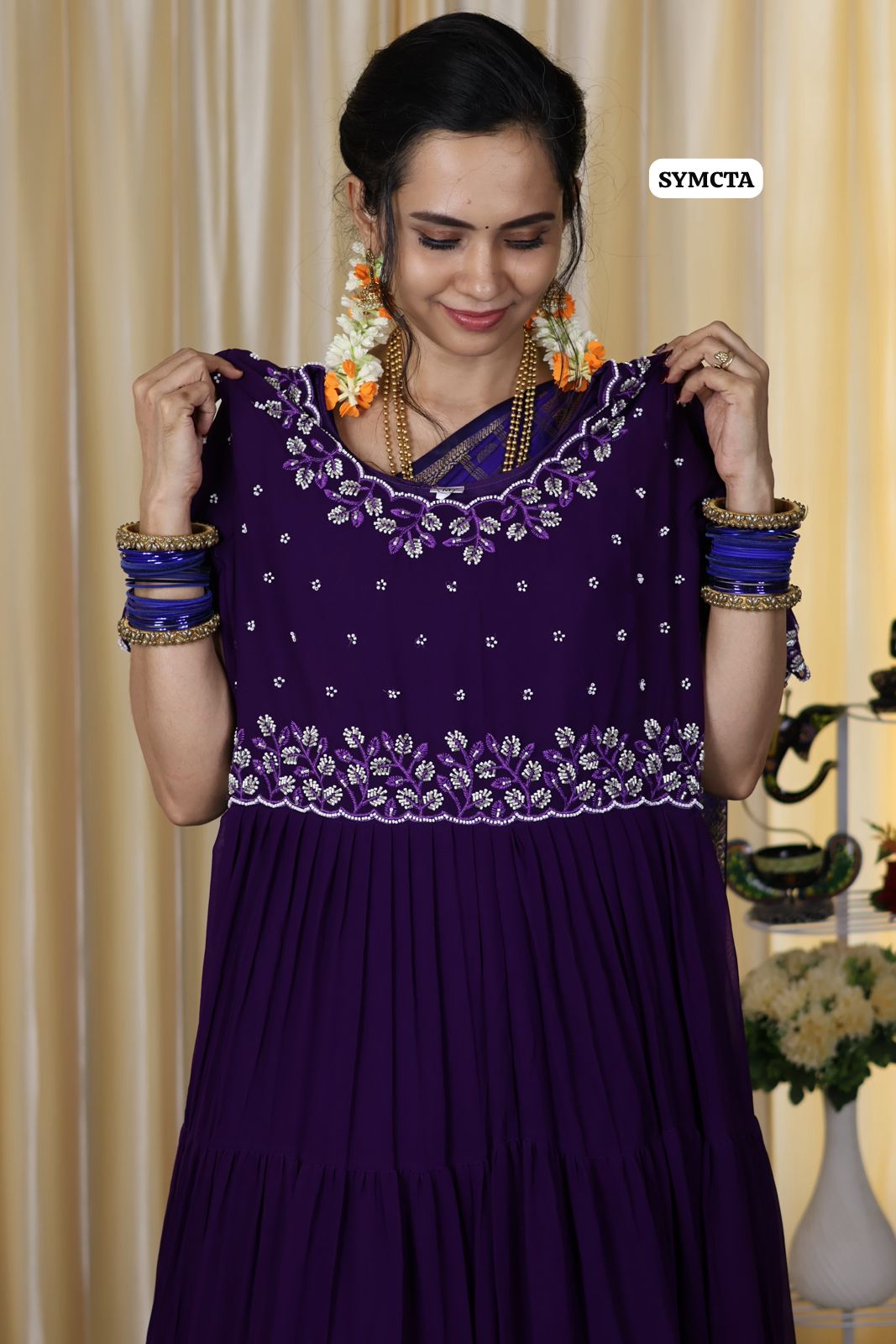 full flair long gown with full lining 🥳