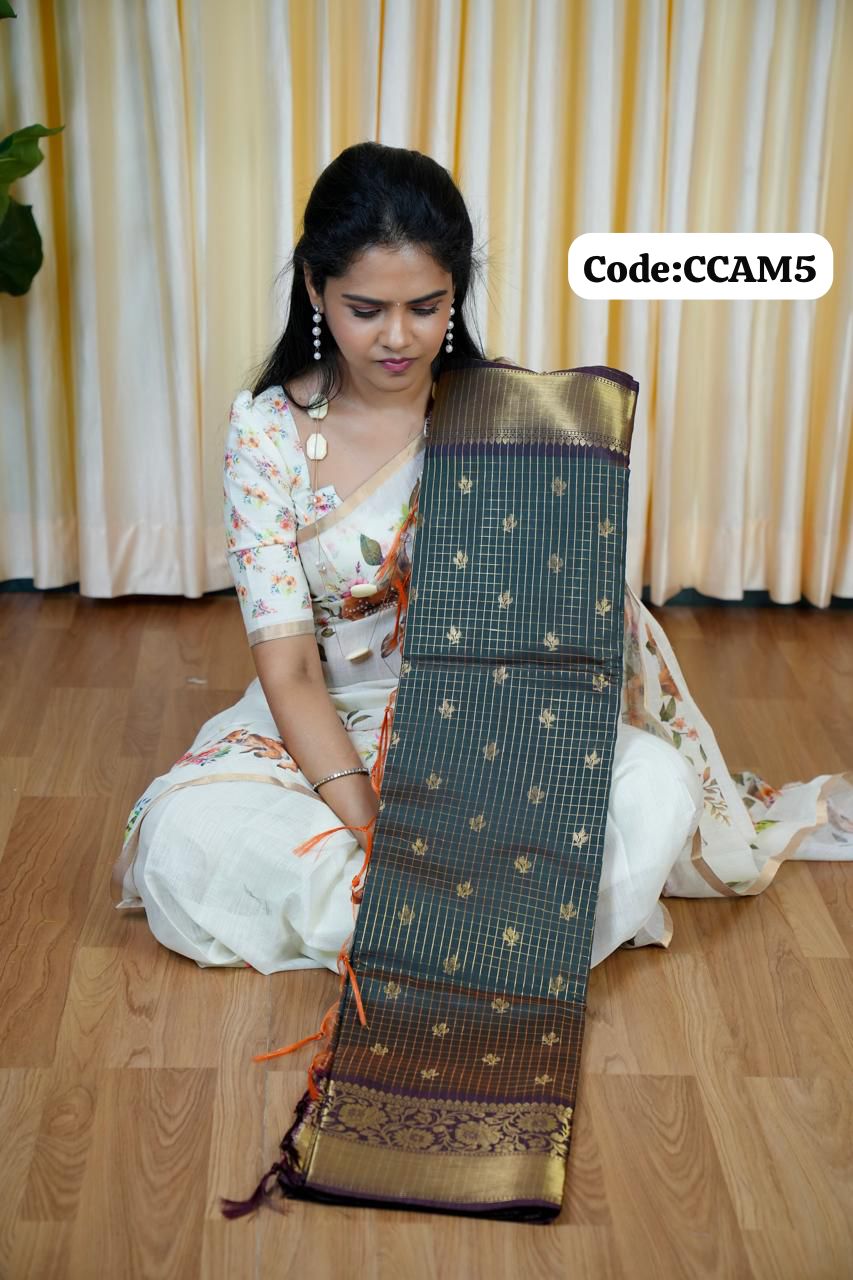 Soft katan silk saree🥰🥳