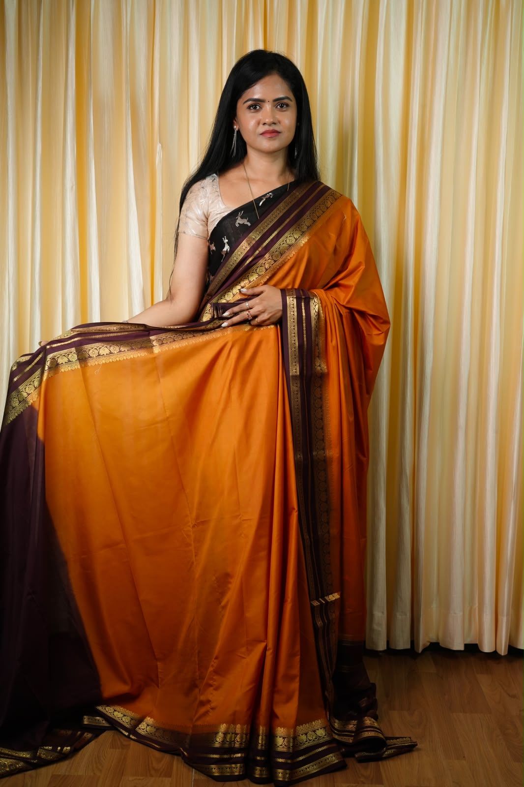 Semi Mysore silk sarees🥳