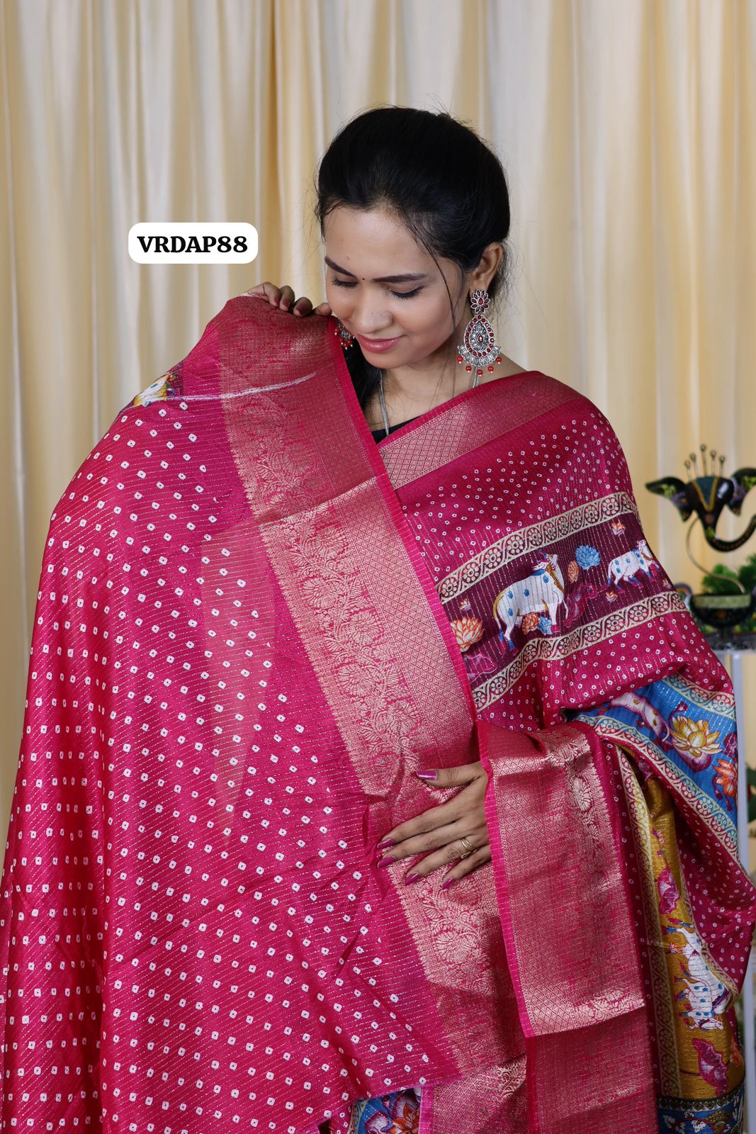 Aadi offer🌹New design daily wear semi dola silk saree with zari weaving 🤗