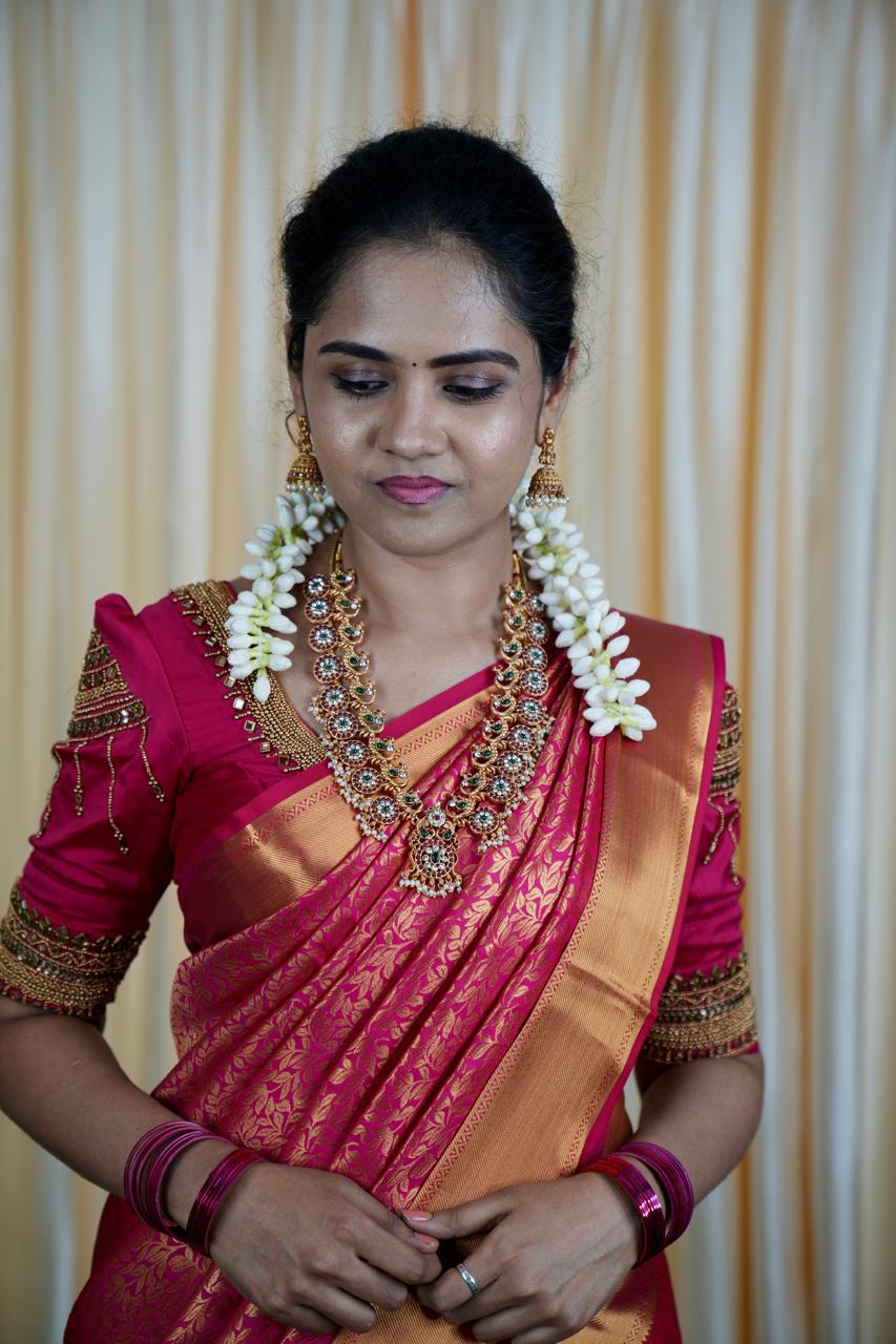 Bridal semi soft silk saree 🥳✅