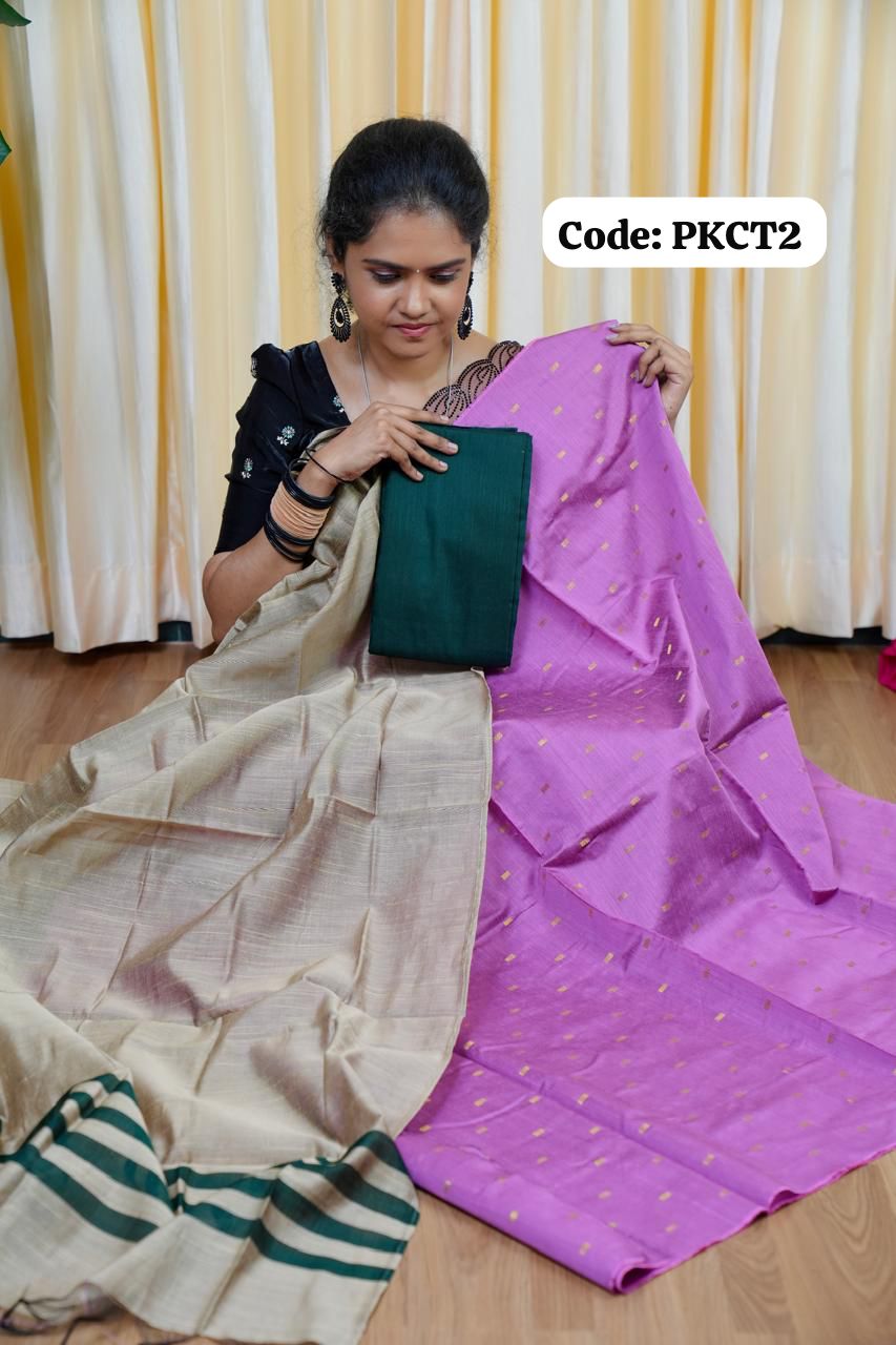 Premium Raw silk Salwar set
(unstitched)🥰😎