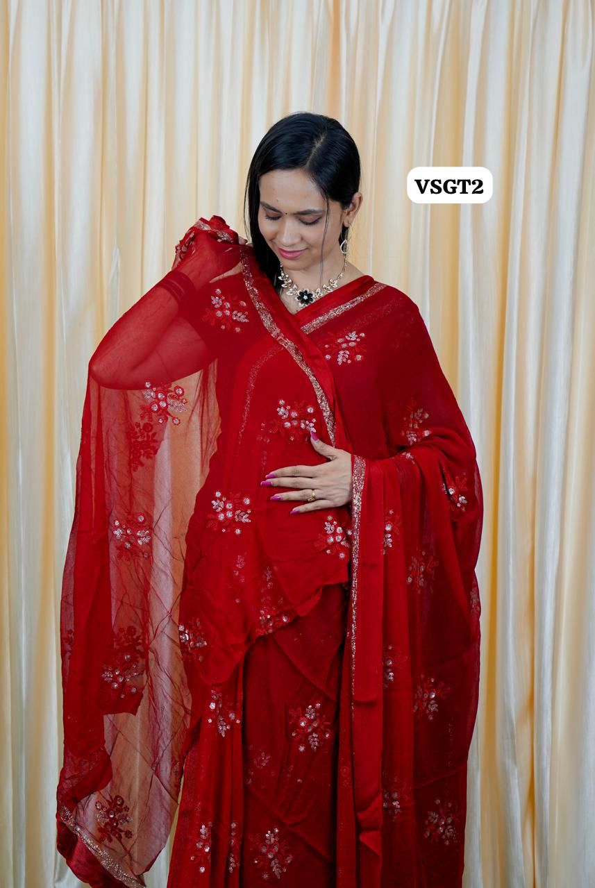 Viscose Georgette saree 🥳✅