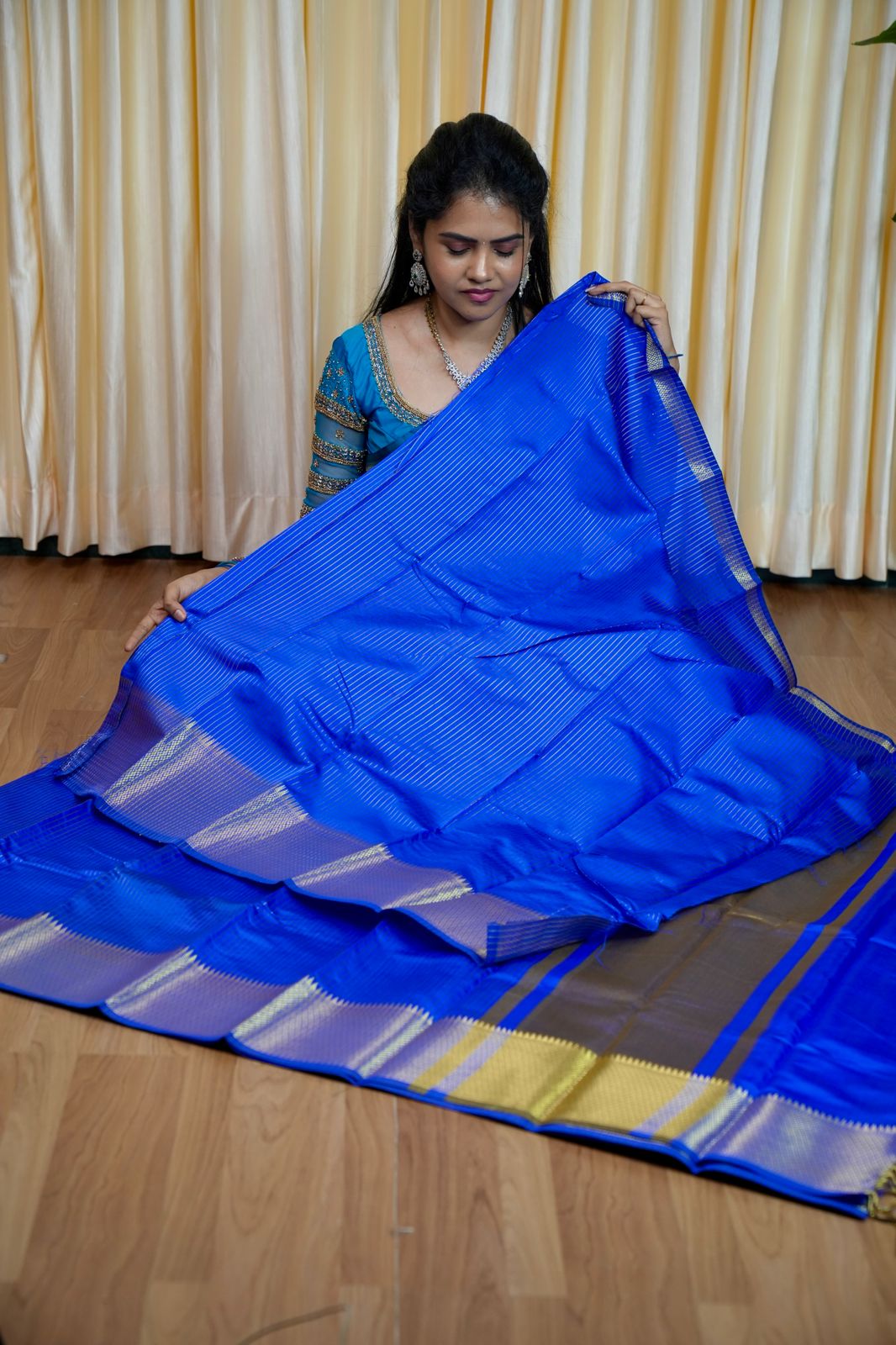 Semi silk saree with vairaoosi pattern🥰😎📚