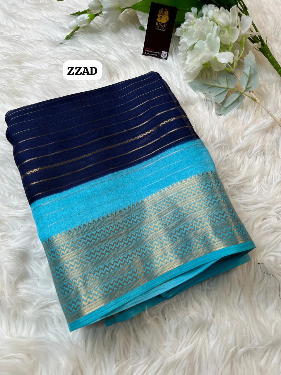Launching new Moss gold zari weaving lining dual colour shade saree with jaquard weaving border
🥳