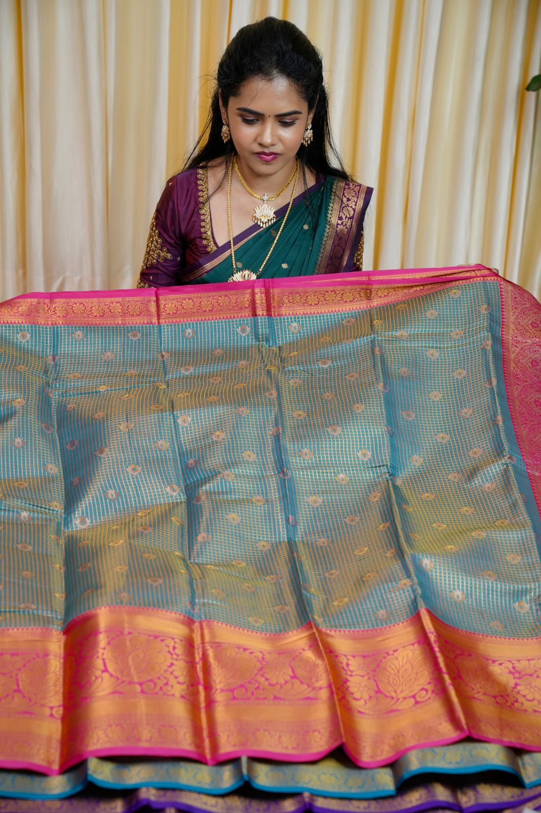 Kanchi semi silk sarees🥰🥳✅