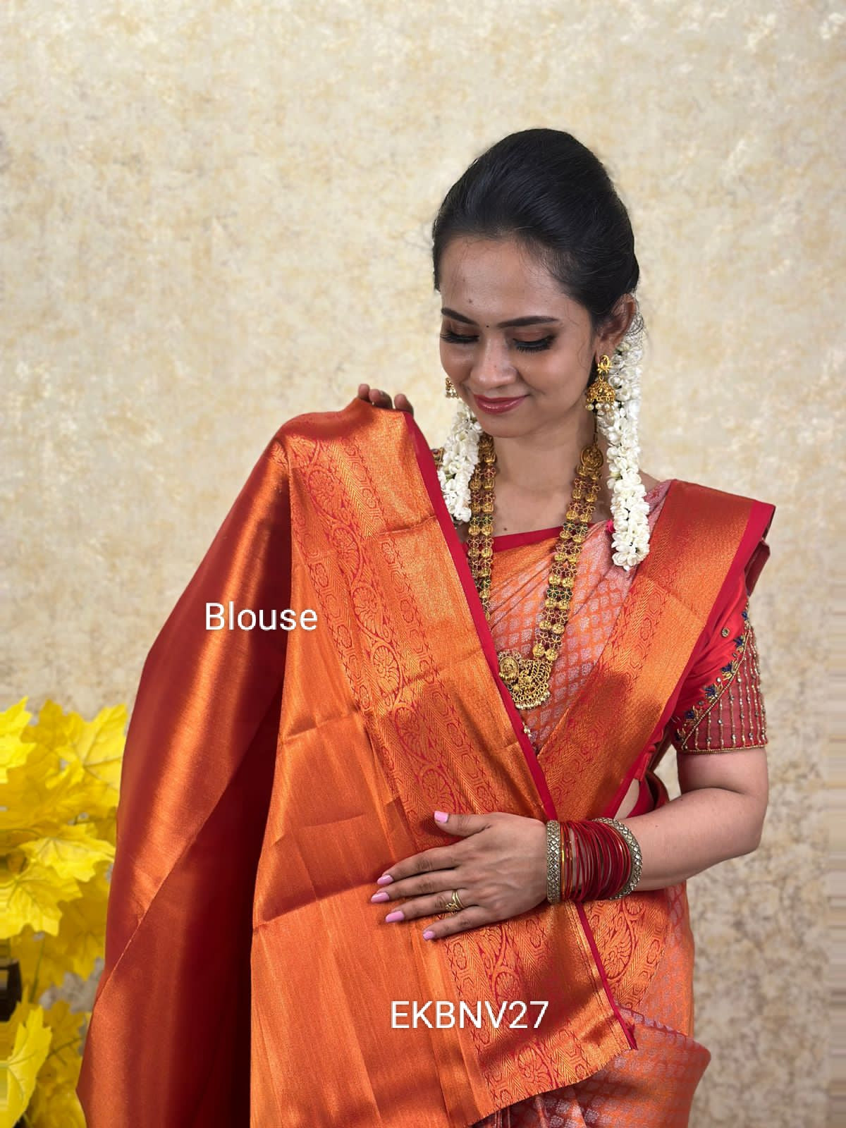 Kanchi bridal semi silk saree at just Rs.1450š„³