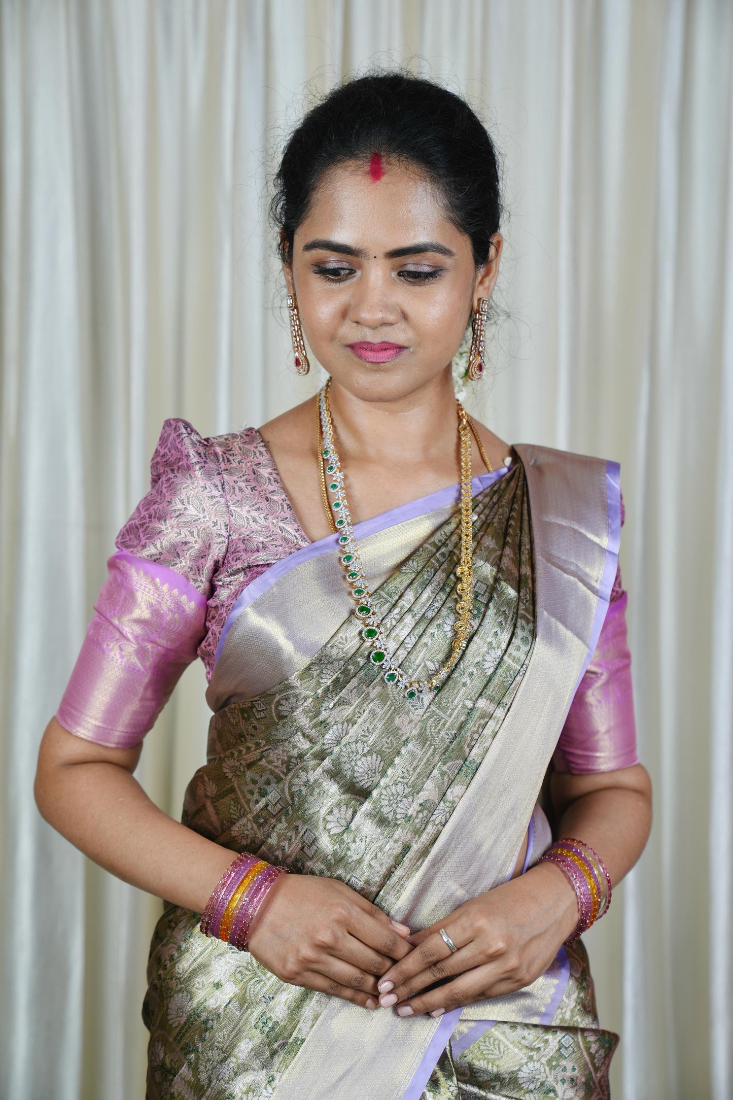 Kanchi Semi Silk Saree prebook 🥳