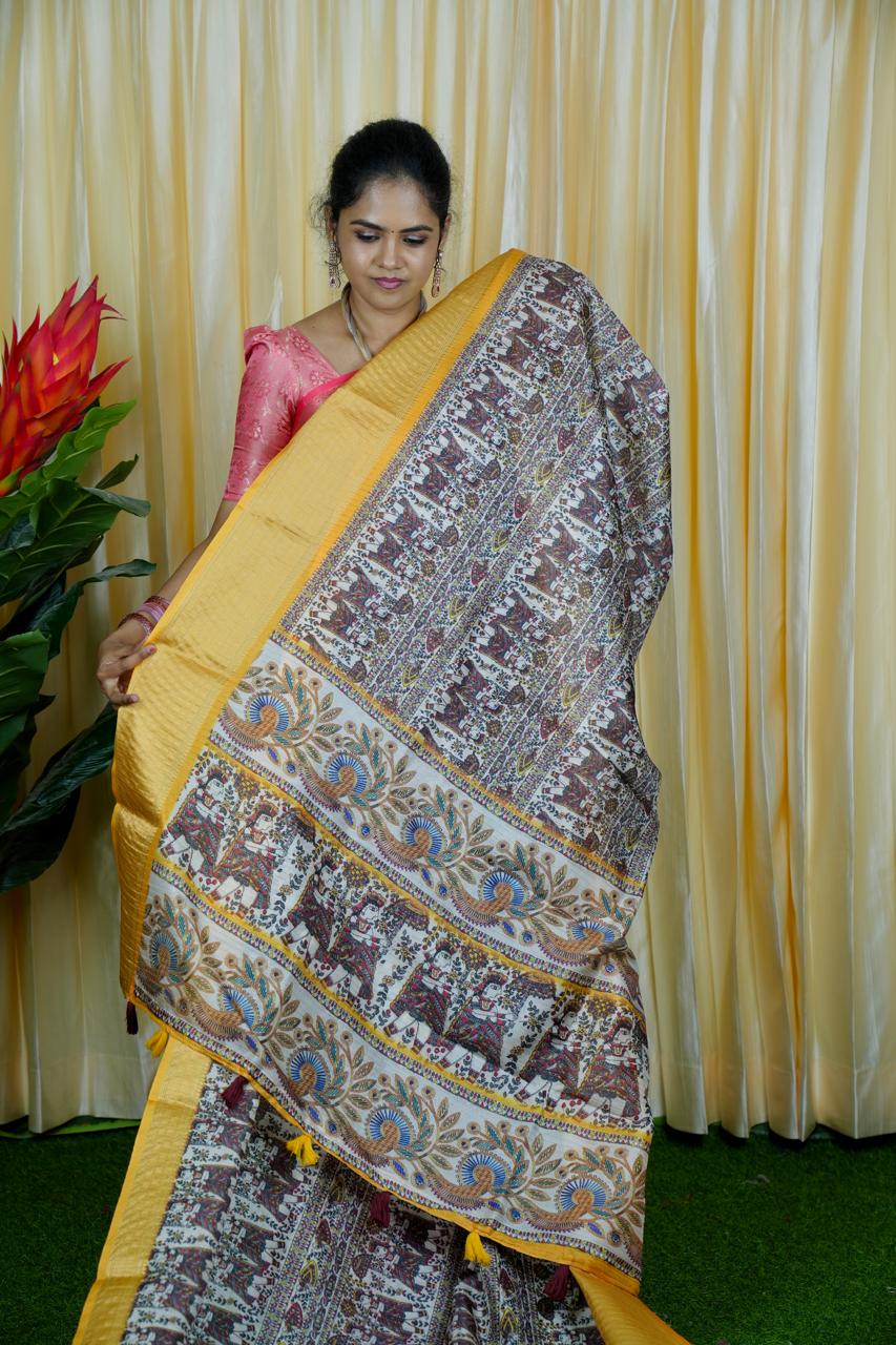 Premium iconic dola silk saree 🥰