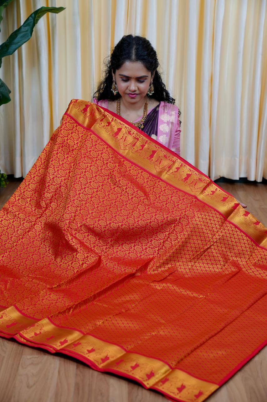 Bridal Kanchi semi silk 🥳