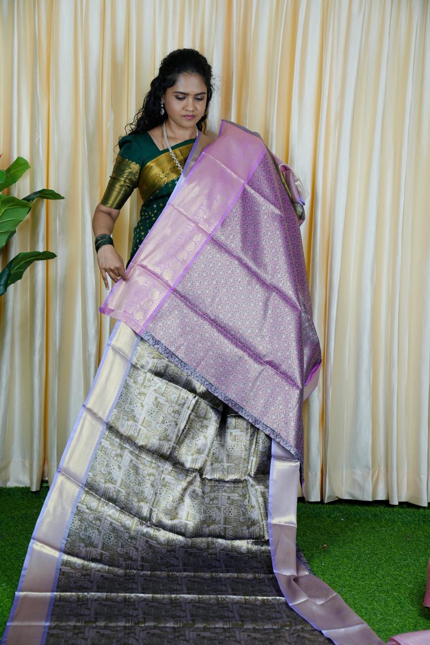 Kanchi Semi Silk Saree prebook 🥳