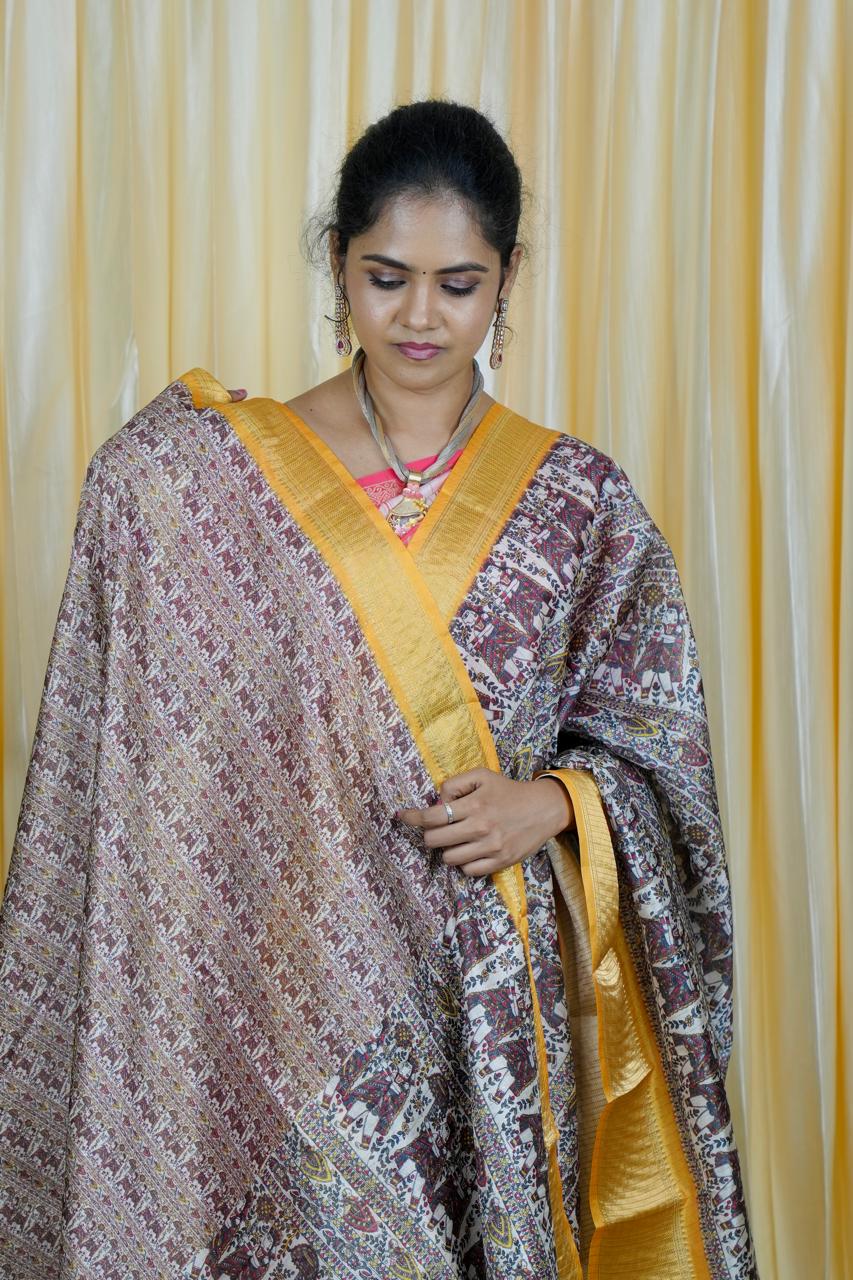 Premium iconic dola silk saree 🥰