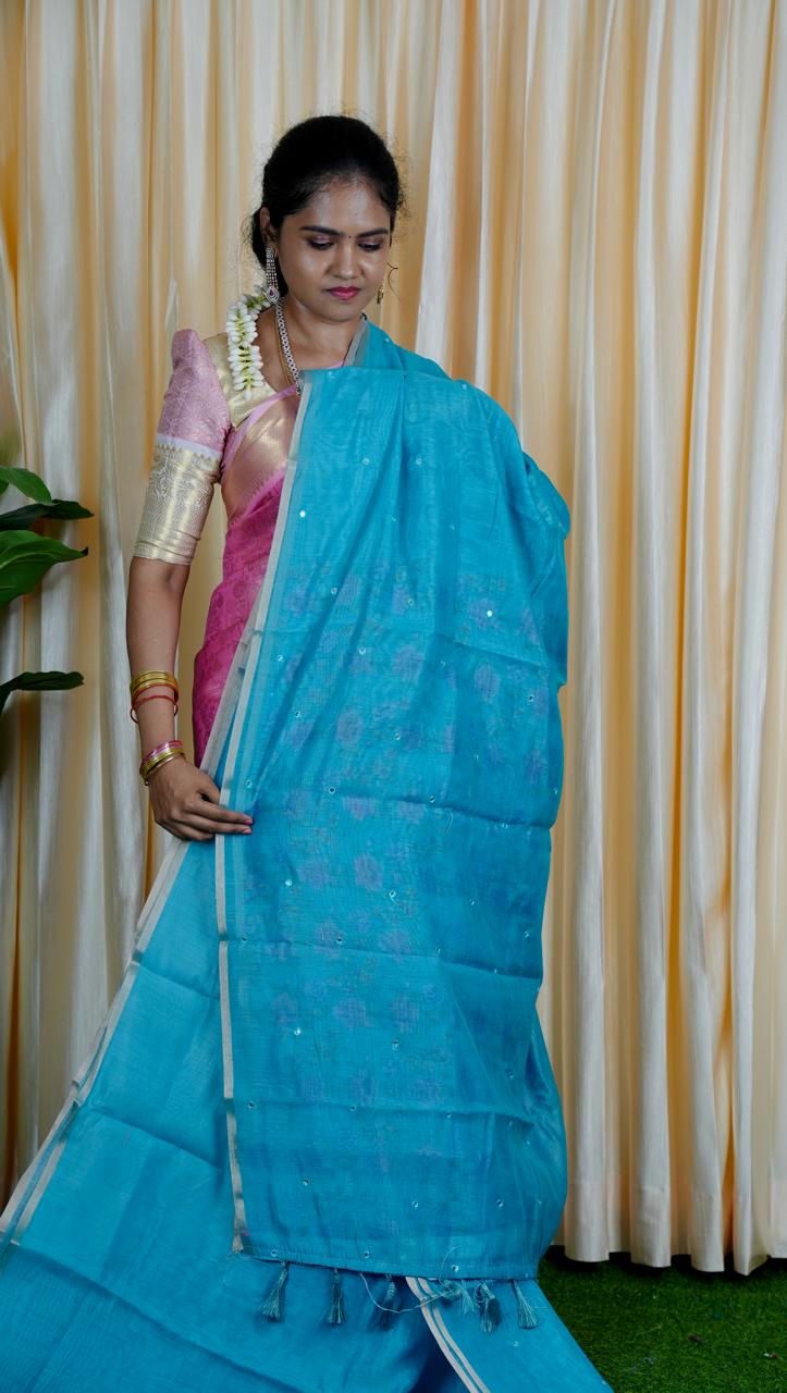 Kalamkari chanderi sareeš„³