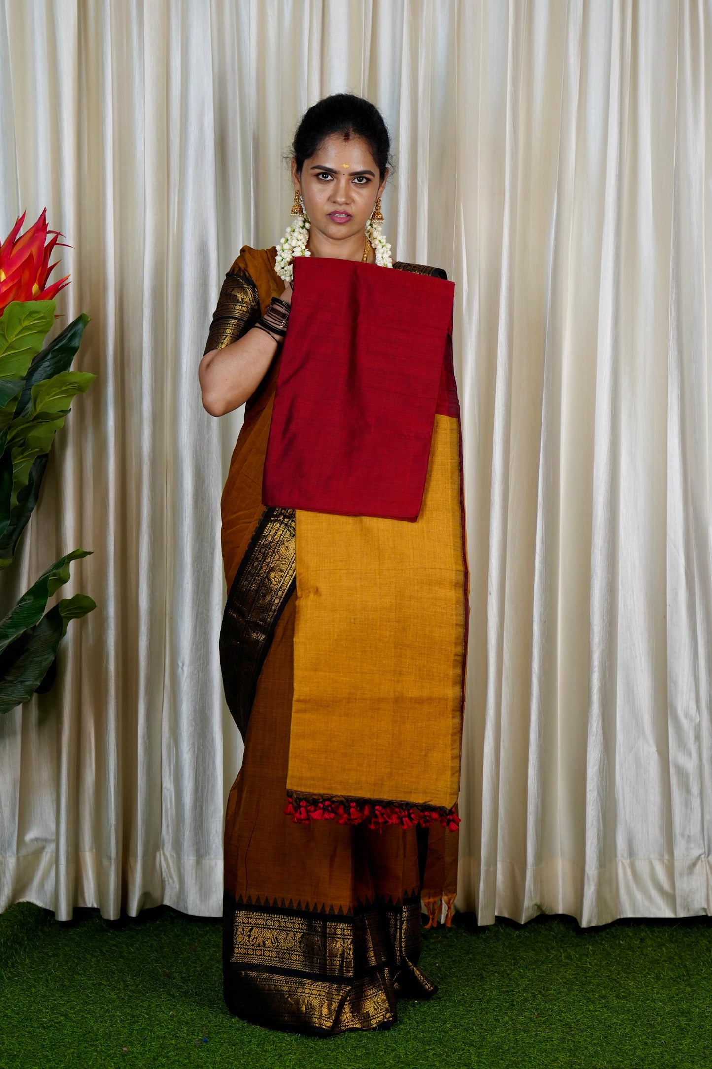 Kadhi cotton saree 🥳
