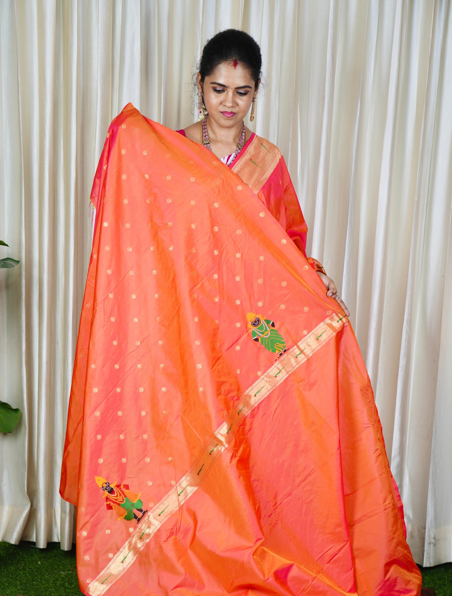 Paithani Semi Silk Saree 🥳