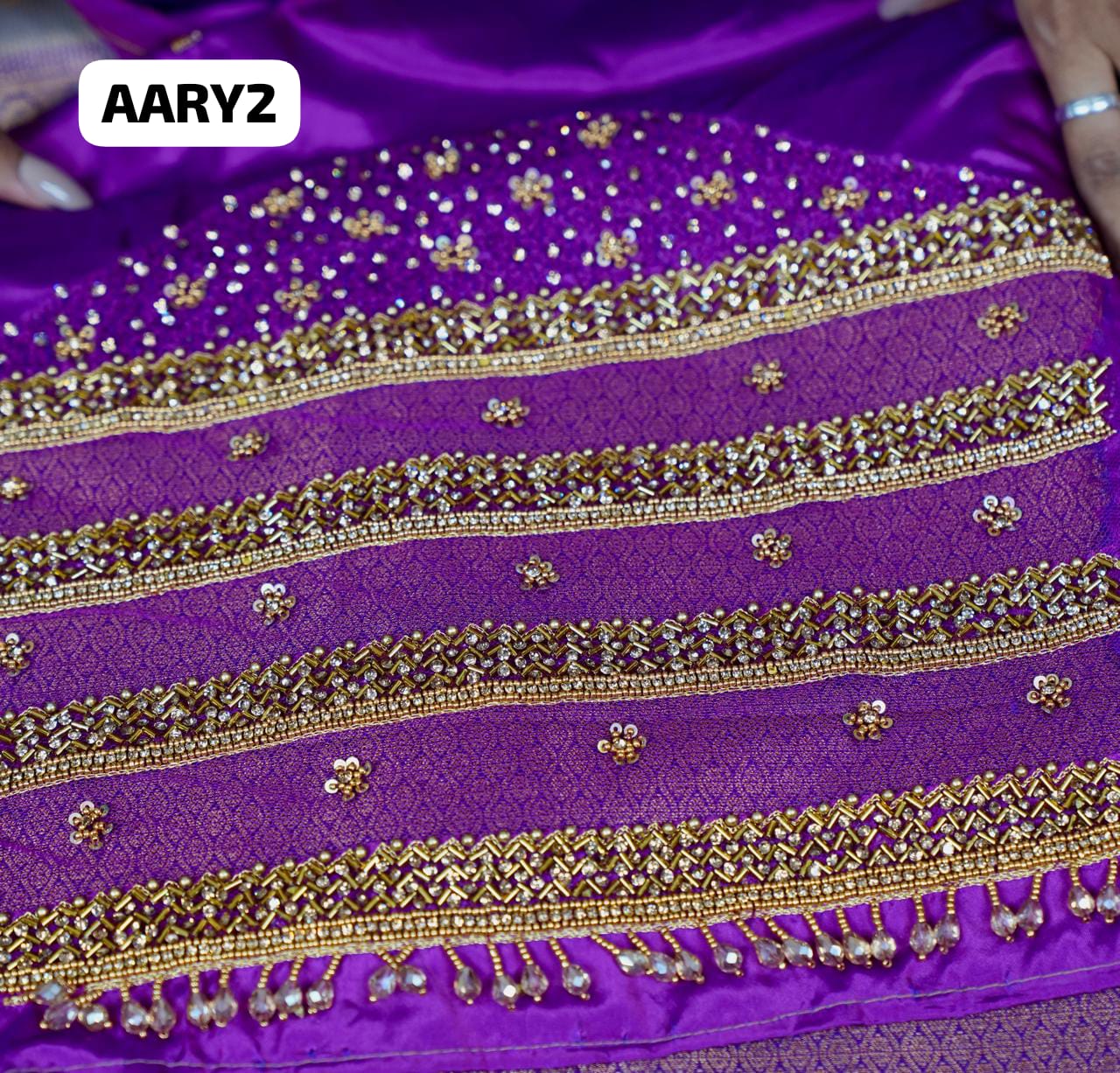 Aari work blouse🚶‍♀️