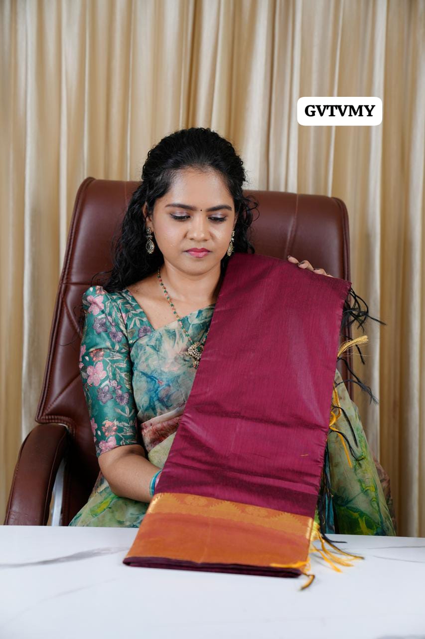 VTV THRISHA inspired semi silk saree 🥳