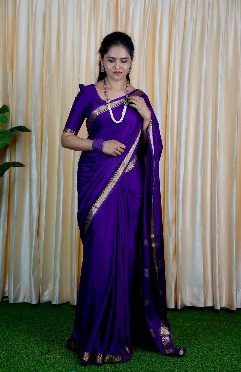 Mysore crepe silk saree prebook❌