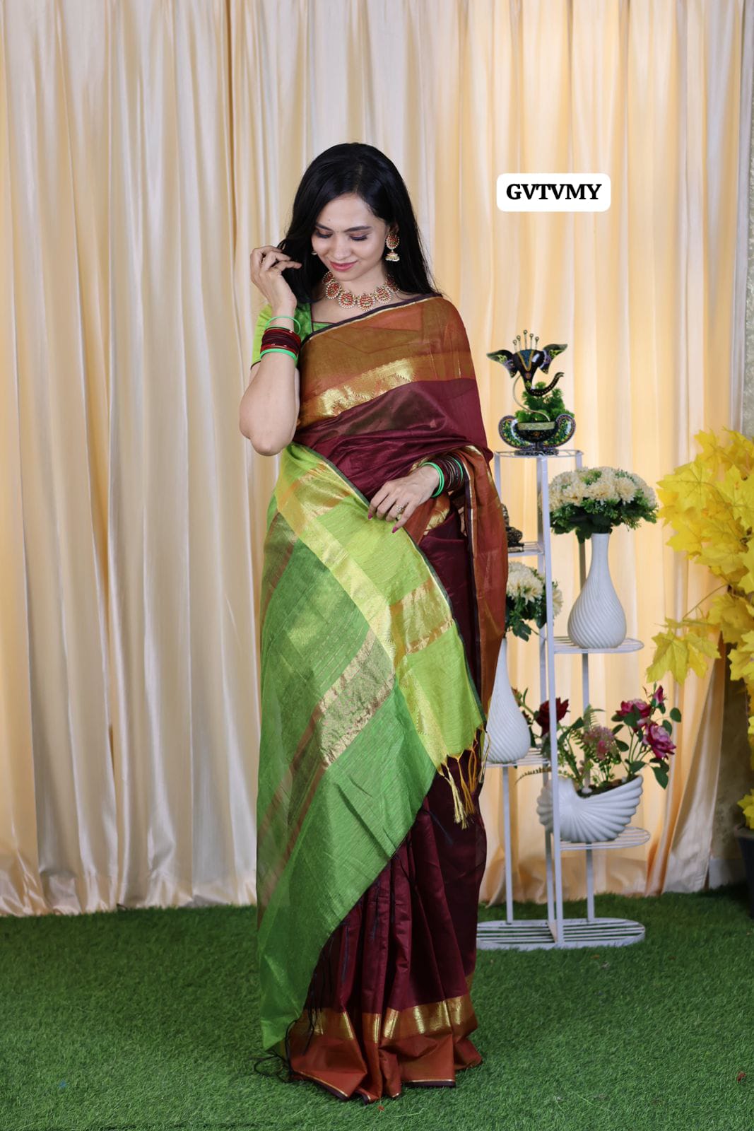 VTV thrisha inspired semi silk cotton saree at offer price🥳✅