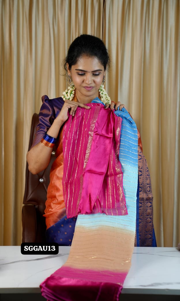Colourful viscose Georgette š„°