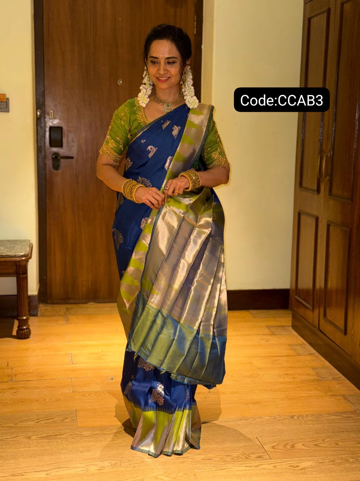 Kanchi semi silk sarees offer πππ