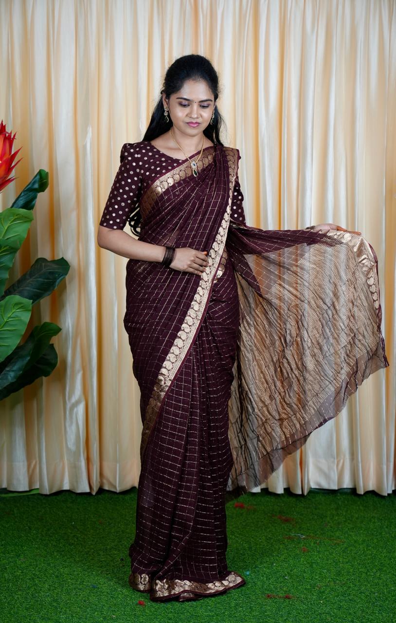 Viscose Georgette Sarees🥳✅