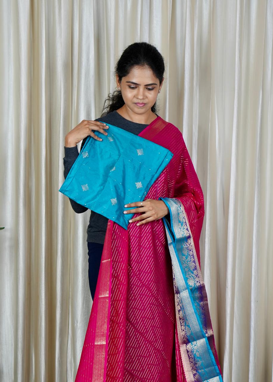 Mysore Crepe Silk Saree ❌
