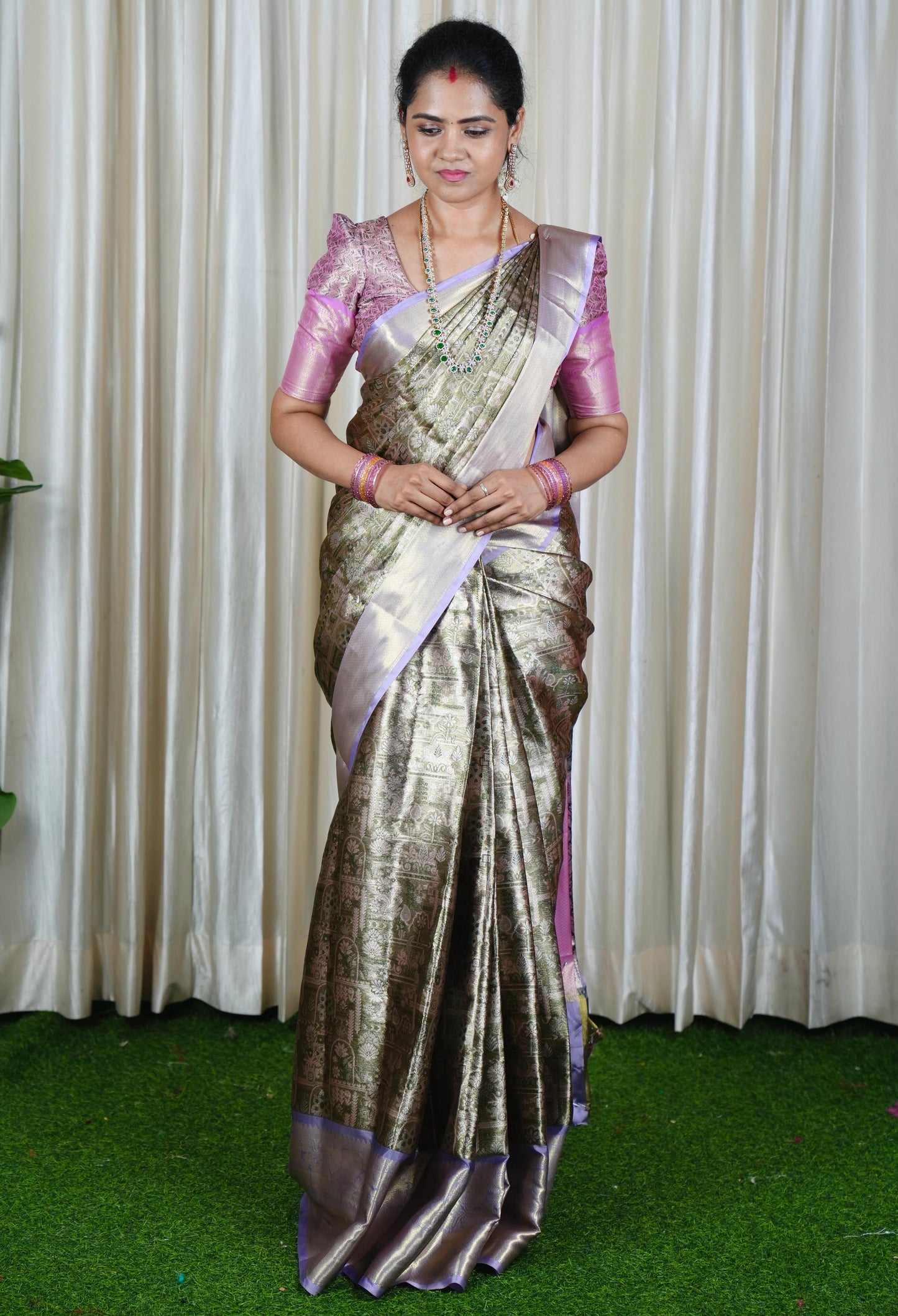 Kanchi Semi Silk Saree prebook 🥳