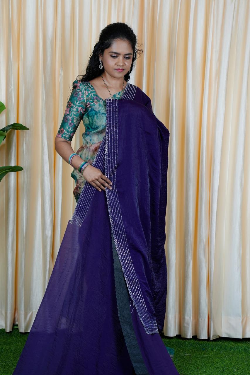 Premium space silk saree🥰🥳
