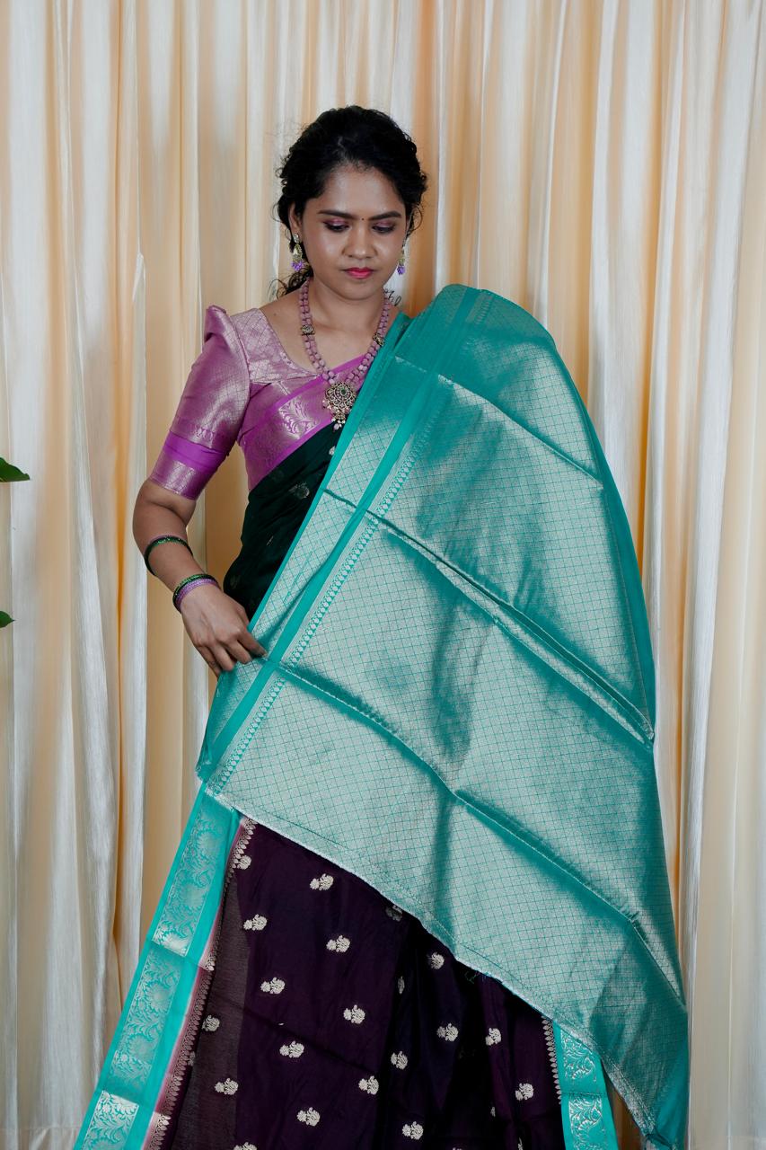 Premium warm silk saree🥳