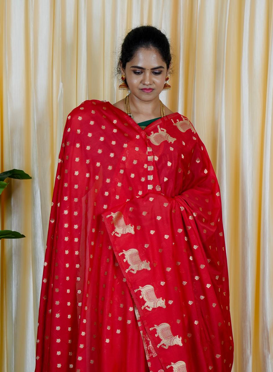 Premium soft silk saree🥰 ✅