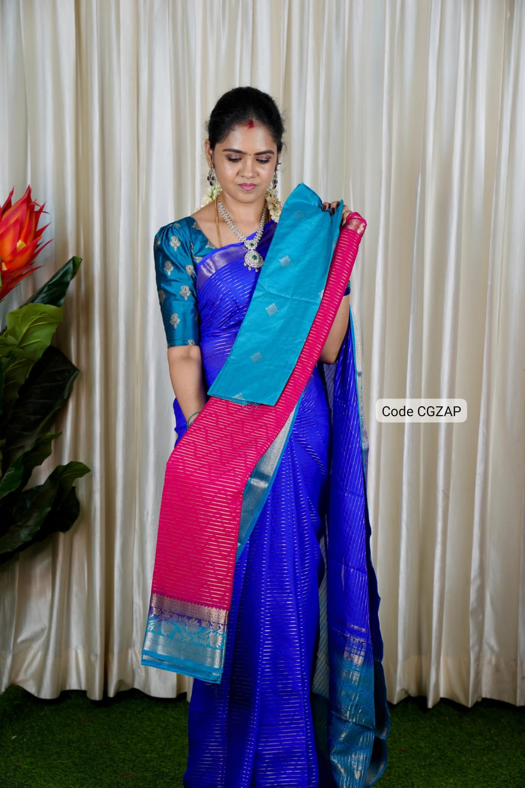 Mysore Crepe Silk Saree ❌