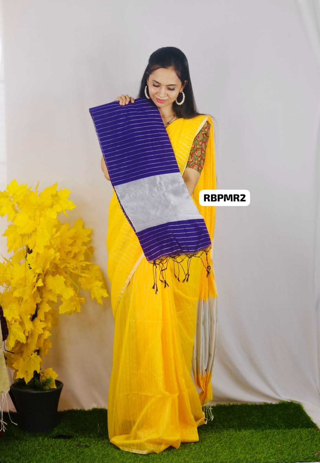 Semi silk cotton saree 🥳