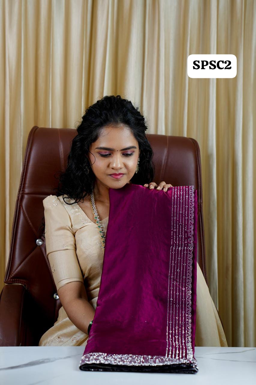 Premium space silk sareešš„³